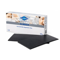 Alminax Kemdent pour enregistrement occlusal avec plaque de cire grises