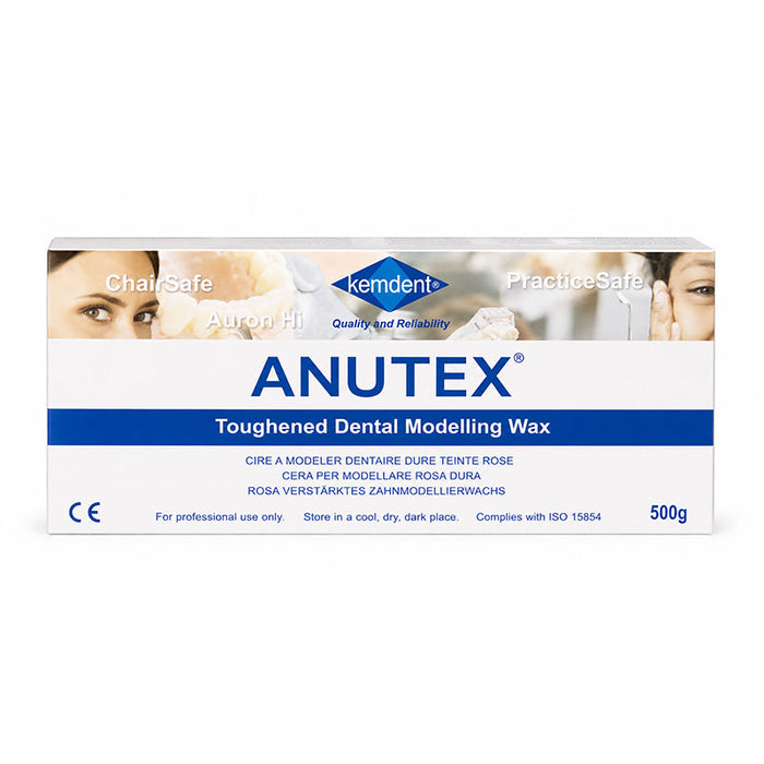 Anutex cire plaque rose boite 500 g Kemdent - Prothèse adjointe