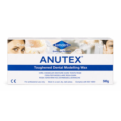 Anutex cire plaque rose boite 500 g Kemdent - Prothèse adjointe
