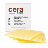 Cire plaque carrée 4 mm prise occlusion Reus 78 x 78 mm