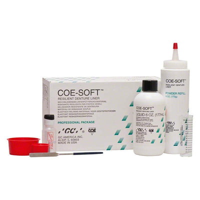 Coe - Soft GC - Rebasage provisoire autopolymérisant. - Massilia Dental - Fournitures Matériel Cabinet Dentaire