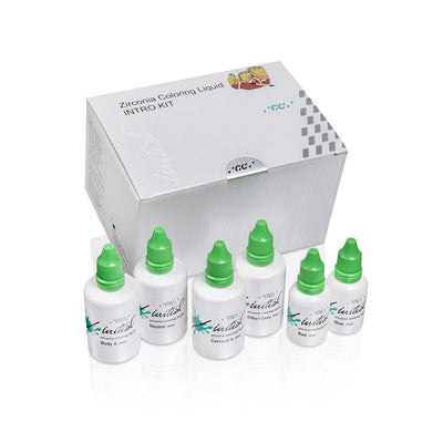 Kit Intro Zirconia Coloring Liquid Coloration avant frittage - Massilia Dental - Fournitures Matériel Cabinet Dentaire
