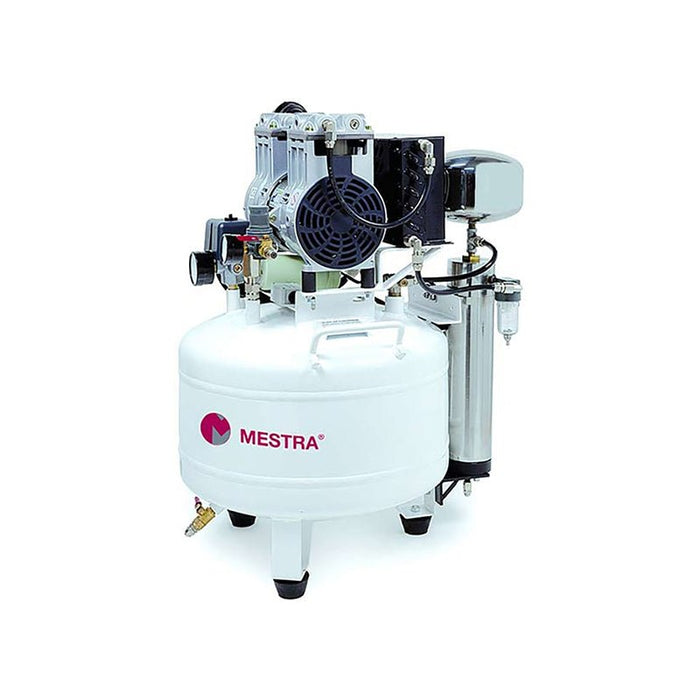 Compresseur Dentaire Piston Sec Avec Assécheur 8 bars. - Massilia Dental - Fournitures Matériel Cabinet Dentaire