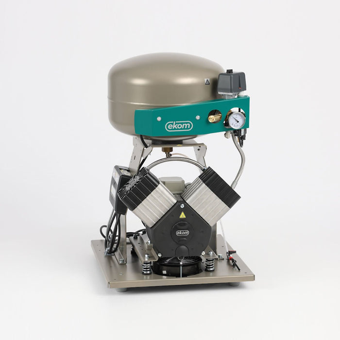 Compresseur Dentaire Ekom DK50 2V Sans Assécheur - 220V - Massilia Dental - Fournitures Matériel Cabinet Dentaire