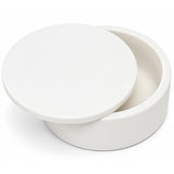 Crogiolo rotondo per sinterizzazione zirconia 91 x 27 mm con coperchio