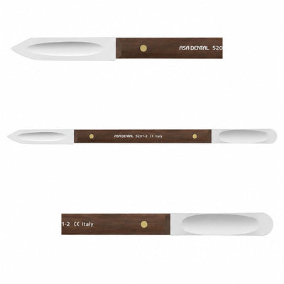 Couteau à cire manche bois ASA Dental 13 cm - 5201-10