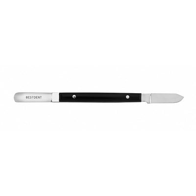 Petit couteau à cire manche bakélite 13 cm travaux modelage cire rose