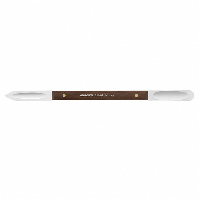 Couteau à cire manche bois ASA 17.5 cm - Très léger