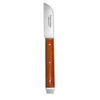 Couteau à platre Gritman manche bois embout acier démouflage inox