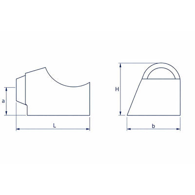 alt="Creuset sabot fronde electrique taille laterale boite 10 pièces"