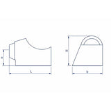 alt="Creuset sabot fronde electrique taille laterale boite 10 pièces"