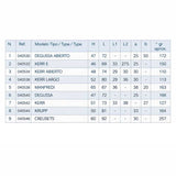 alt="Creuset sabot fronde electrique tableau boite 10 pièces"