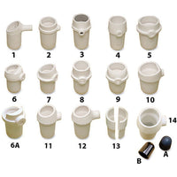 Creuset 2 Couches Fronde Electronique 10 Pièces. - Massilia Dental - Fournitures Matériel Cabinet Dentaire