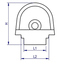 Creuset Sabot Fronde Electrique Chalumeau Boite 10 pièces - Massilia Dental - Fournitures Matériel Cabinet Dentaire