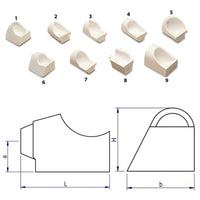 Creuset Sabot Fronde Electrique Chalumeau Boite 10 pièces - Massilia Dental - Fournitures Matériel Cabinet Dentaire