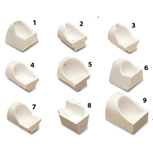 Creuset Sabot Fronde Electrique Chalumeau Boite 10 pièces - Massilia Dental - Fournitures Matériel Cabinet Dentaire