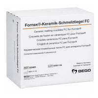 Creusets Fornax Bego pour fronde électronique laboratoire