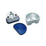 Grande Cuvette à Gelatine Aluminium - Socle Caoutchouc - Massilia Dental - Fournitures Matériel Cabinet Dentaire