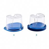 Cuvette silicone transparente Mestra 2 modèles