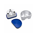 Petite cuvette à gelatine Mestra aluminium socle caoutchouc