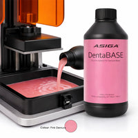 DentaBASE Asiga résine rose pour prothèse complète