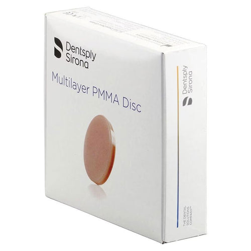 Disque PMMA multicouche Dentsply 98 x 20 mm pour provisoires CAD CAM
