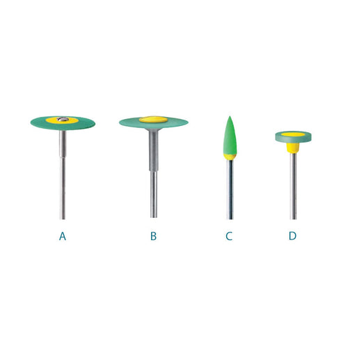 Diacera Polissoir Céramique Zircone Eve Diasynt Plus Médium - Massilia Dental - Fournitures Matériel Cabinet Dentaire