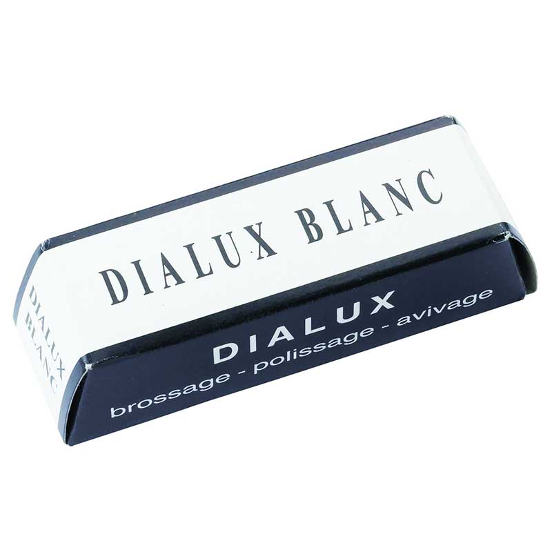 Dialux Blanc pâte à polir résine polyamide et métaux