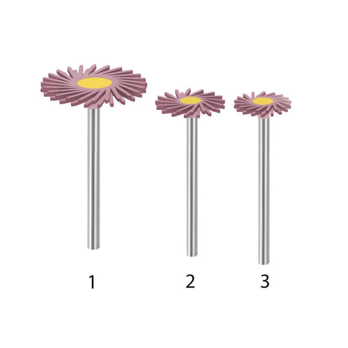 Diapol Twist Rose Eve - Polissoir Céramique Spirale Medium - Massilia Dental - Fournitures Matériel Cabinet Dentaire