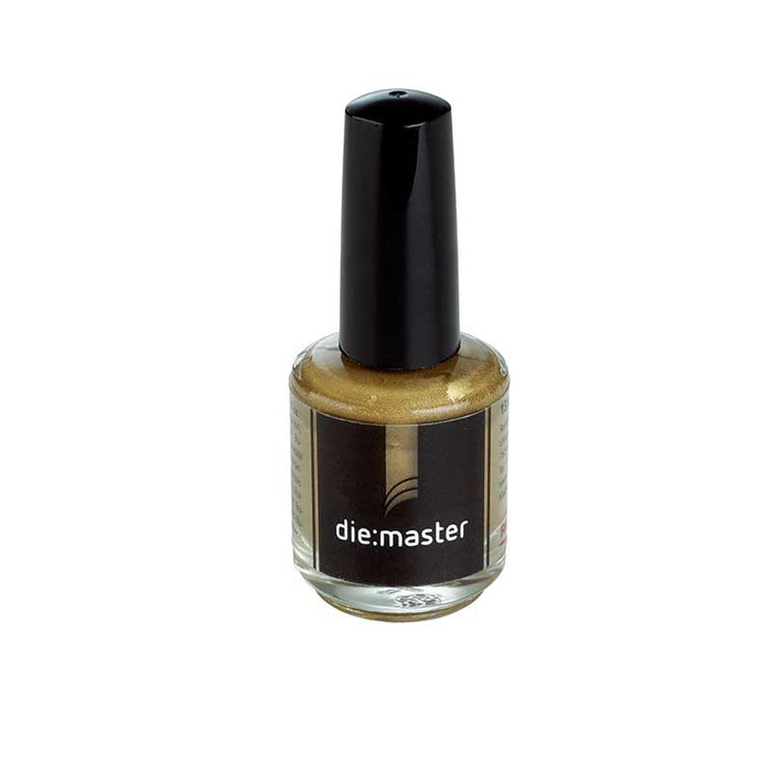 Die:master Espaceur Plâtre Renfert Or 13µ Flacon 15 ml. - Massilia Dental - Fournitures Matériel Cabinet Dentaire