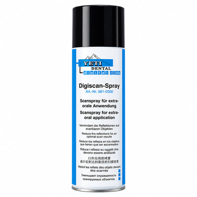 Digiscan Spray Yeti pour plâtre métal silicone contenance 300 ml