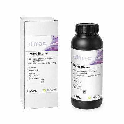 Dima Print 3D Stone résine Kulzer impression modèles beige