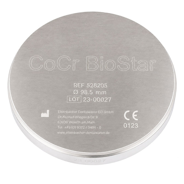 Disque chrome cobalt Biostar Hinrichs