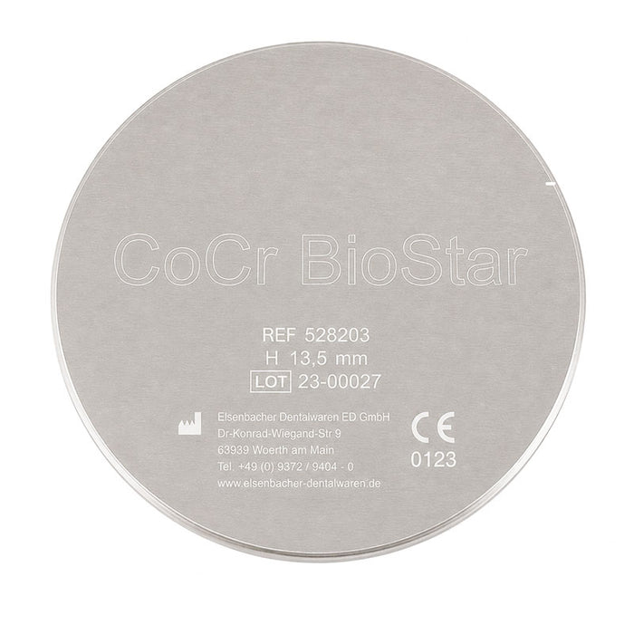Disque Cr-Co Usinage FAO - CDT 14.7 Biostar 98 mm Type 4