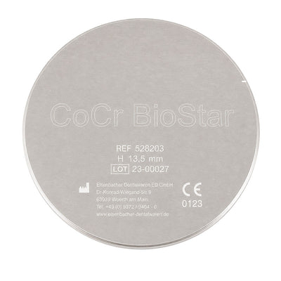Disque Cr-co usinage labortoire dentaire