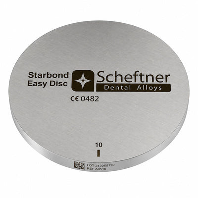 Disque cchrome-cobalt Scheftner pour usinage CFAO laboratoire dentaire
