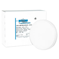 Disque Cire Calcinable Yeti Usinages Prothèses Sans Résidus. - Massilia Dental - Fournitures Matériel Cabinet Dentaire