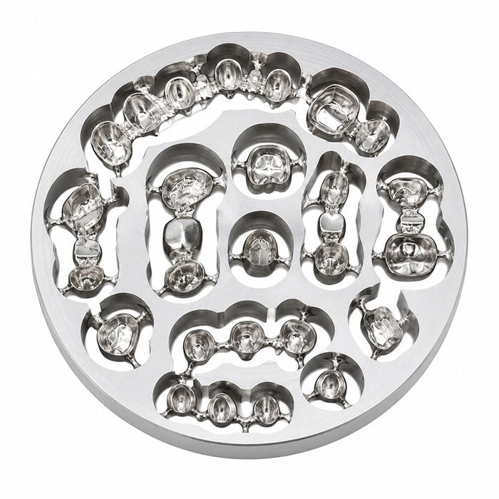 Disque chrome cobalt Audental | Usinage dentaire CFAO 98 mm