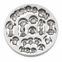 Disque chrome cobalt pour usinage dentaire CFAO 98 mm