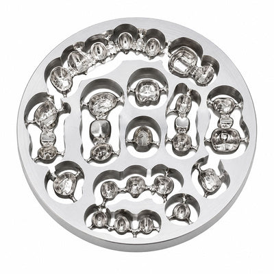 Disque chrome cobalt pour usinage dentaire CFAO 98 mm