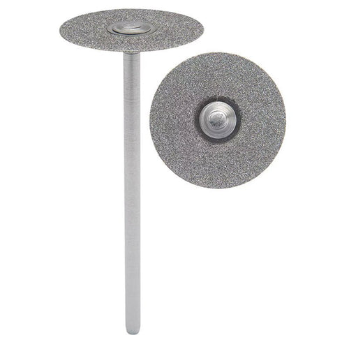 Disque Diamanté Plein 2 Faces 22 x 0.30 mm Mandrin - Massilia Dental - Fournitures Matériel Cabinet Dentaire