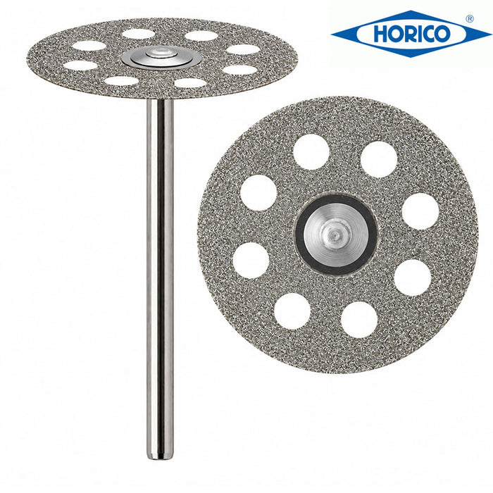 Disque diamanté perforé double face 22 x 0.25 mm Horico