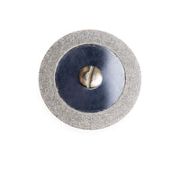 Disque diamanté double face 22 x 0.17  mm sur mandrin à vis