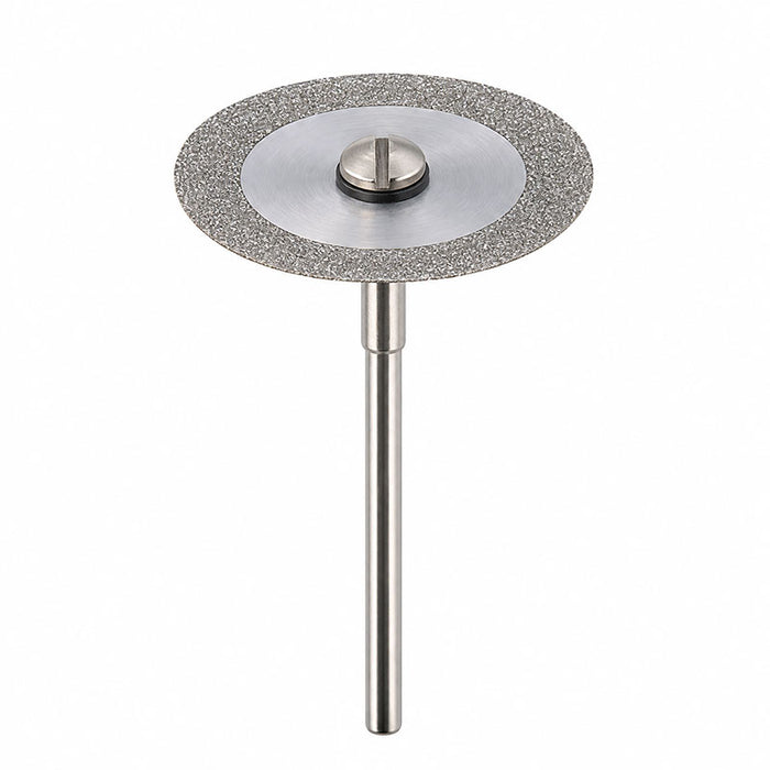 Disque diamanté double face 22 x 0.17  mm livré monté sur mandrin