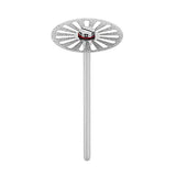 Disque Diamanté Double - Face 22 x 0.25 mm Perforé - Massilia Dental - Fournitures Matériel Cabinet Dentaire