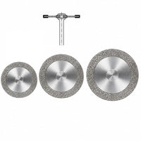 Disque diamanté DZ 2 faces Hyperflex 0.10 mm céramique composite 3 diamètres