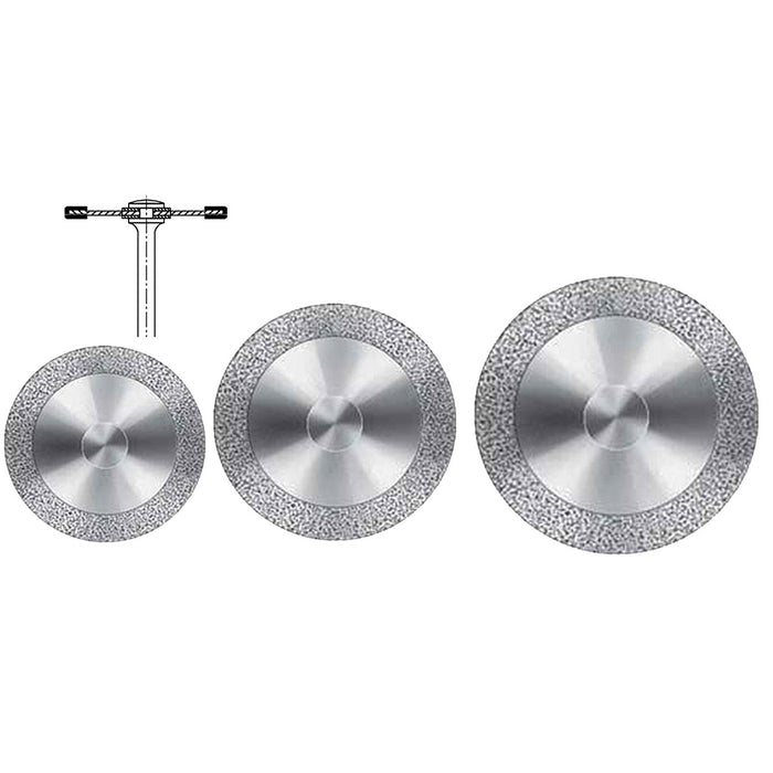 Disque Diamanté 2 faces Hyperflex 0.10 Céramique Composite - Massilia Dental - Fournitures Matériel Cabinet Dentaire