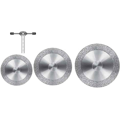 Disque Diamanté 2 faces Hyperflex 0.10 Céramique Composite - Massilia Dental - Fournitures Matériel Cabinet Dentaire