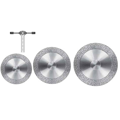 Disque diamanté hyperflexible D+Z pour retouche de céramique et composite