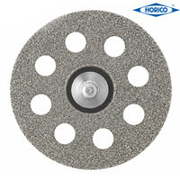 Disque diamanté perforé double face 22 x 0.25 mm Horico pour céramique
